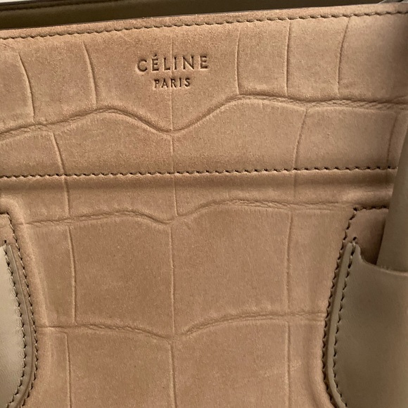 Phantom Bag Crocodile Embossed Nubuck Medium - Picture 7 of 8